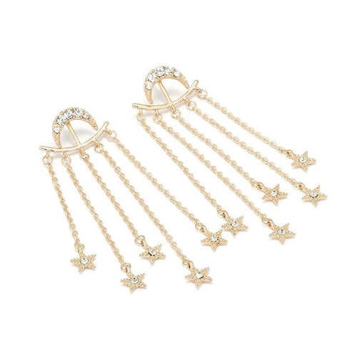 Shooting star Rhinestone Long