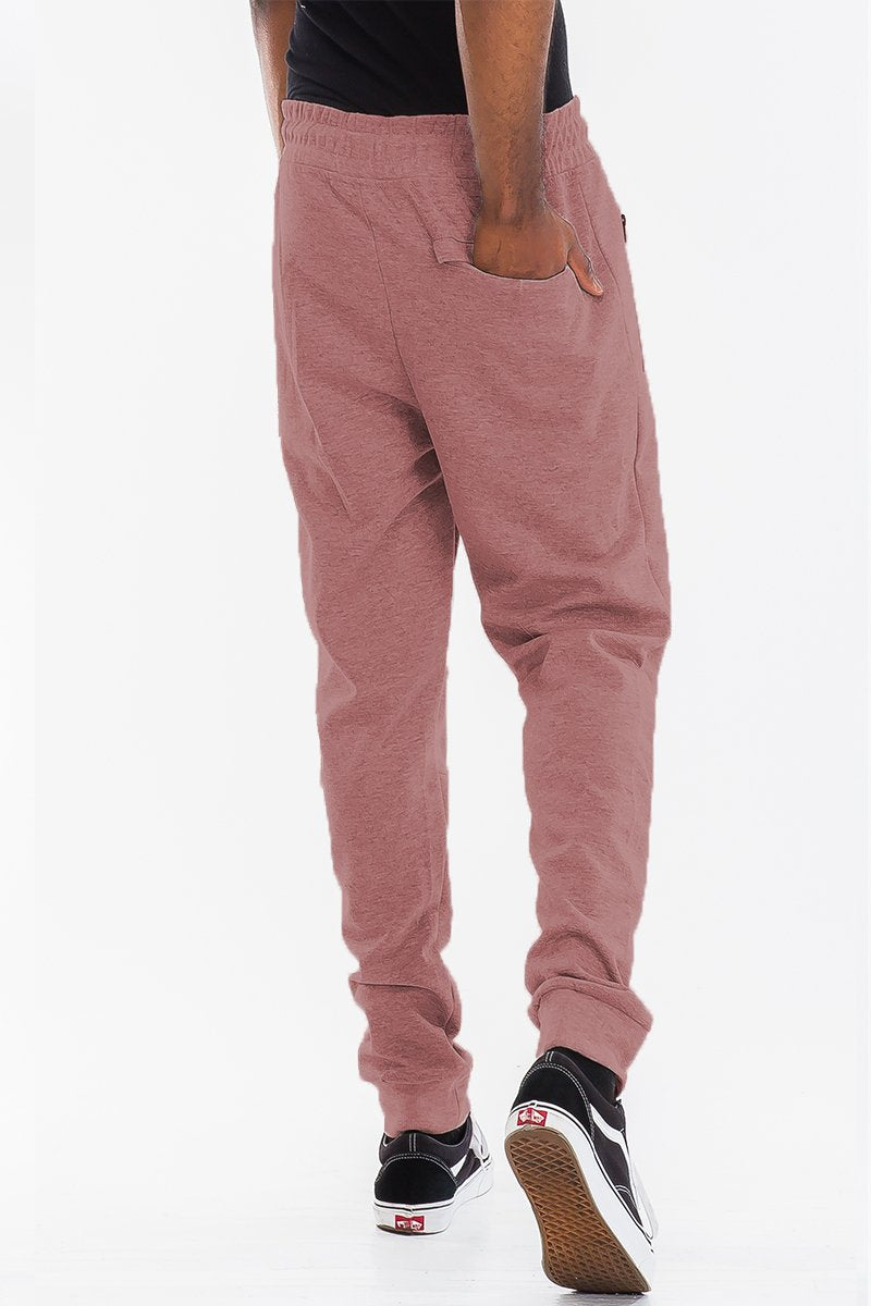 HEATHERED COTTON SWEATS